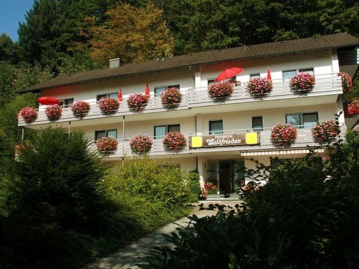 Pension Waldfrieden Oberharmersbach Extérieur photo